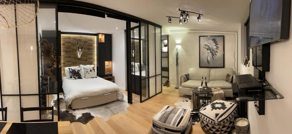 Appartement Vue Tour Eiffel Paris 16 Eme Luaran gambar