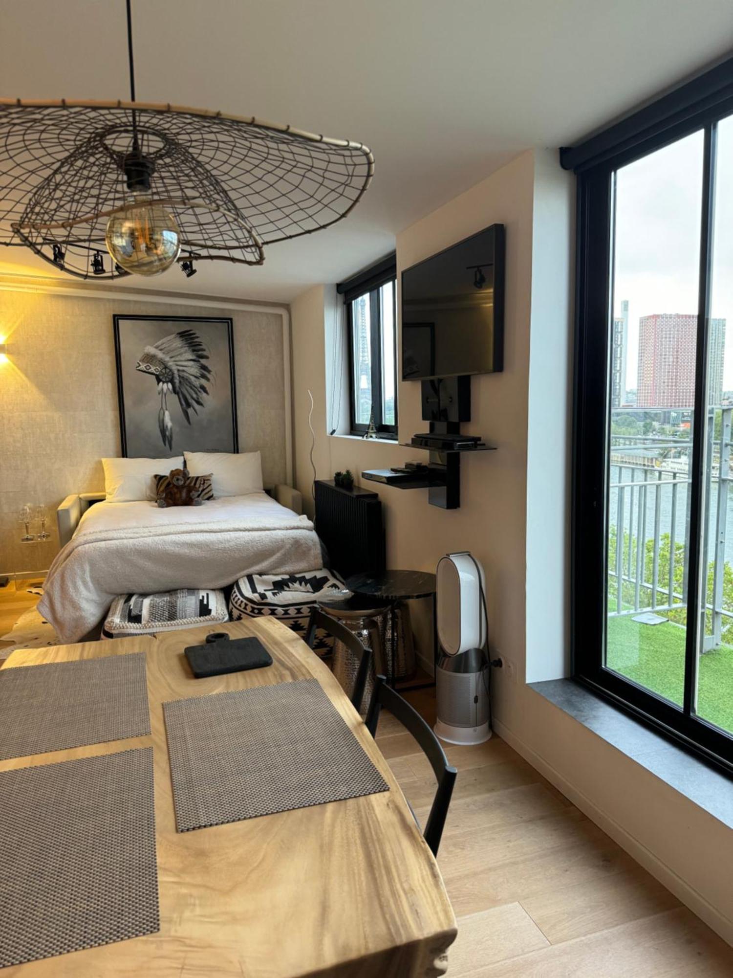 Appartement Vue Tour Eiffel Paris 16 Eme Luaran gambar