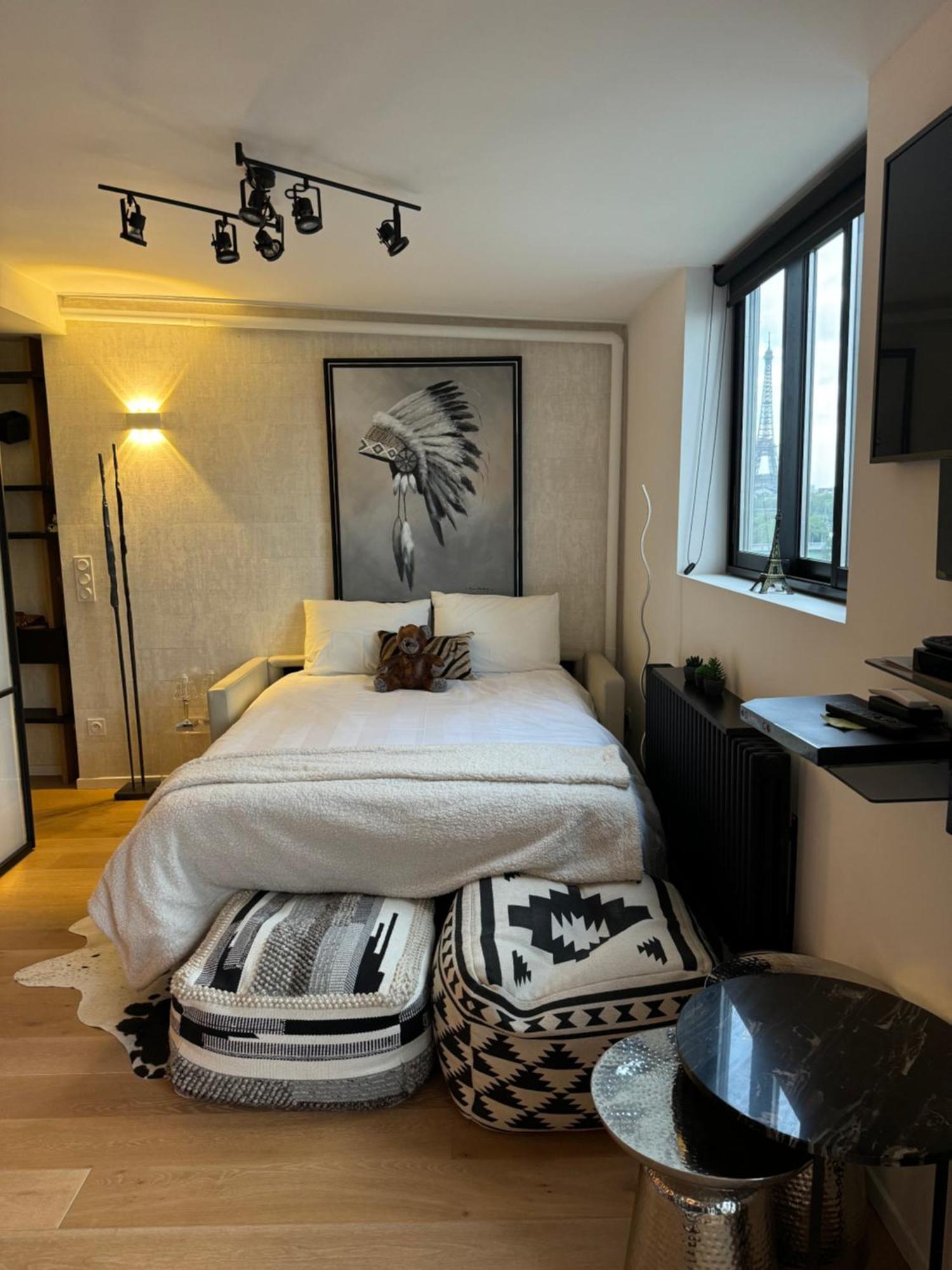 Appartement Vue Tour Eiffel Paris 16 Eme Luaran gambar