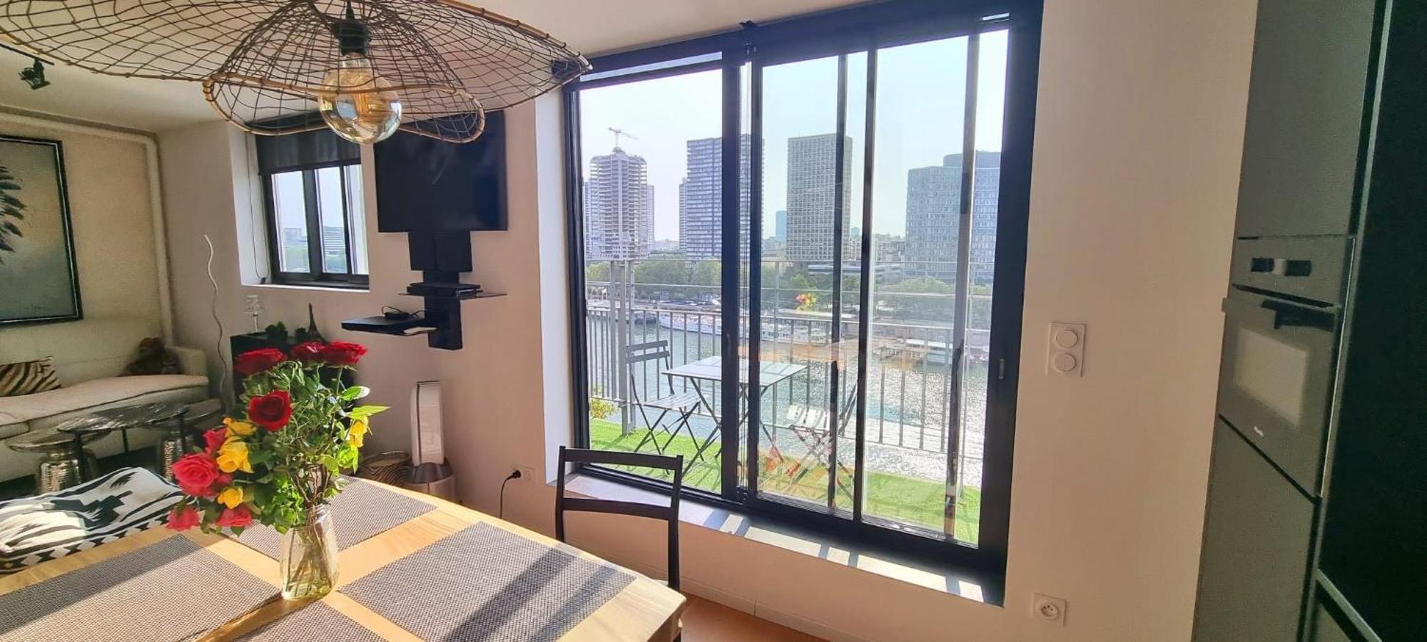 Appartement Vue Tour Eiffel Paris 16 Eme Luaran gambar